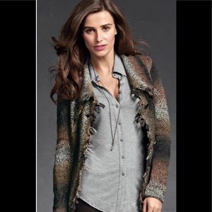 - Cabi Brown Frontier Sweater Size M #903